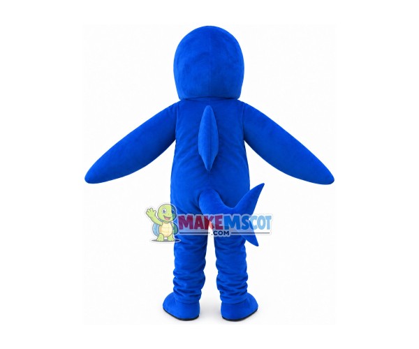 Fierce Blue Eyes Shark Mascot Costume Fierce Blue Eyes Shark Mascot Costume