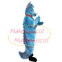 Duck-billed Blue Seahorse Mascot Costume