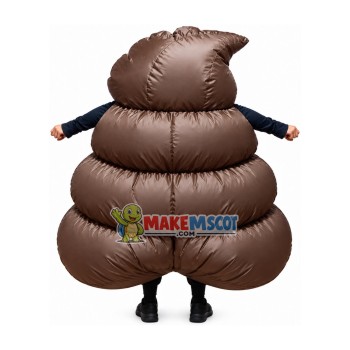 Inflatable Pile of Feces Mascot Costume Inflatable Pile of Feces Mascot Costume
