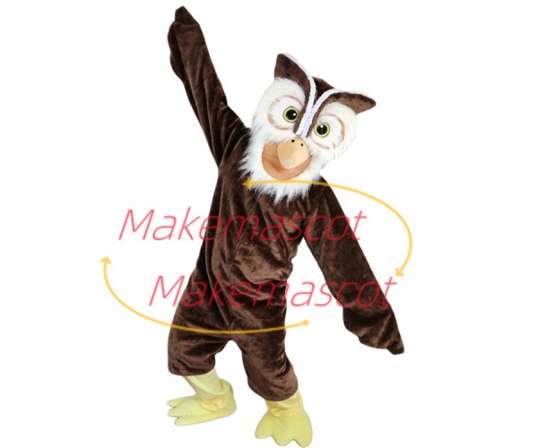 Flexible The Night Vision Owl Mascot Costume Flexible The Night Vision Owl Mascot Costume