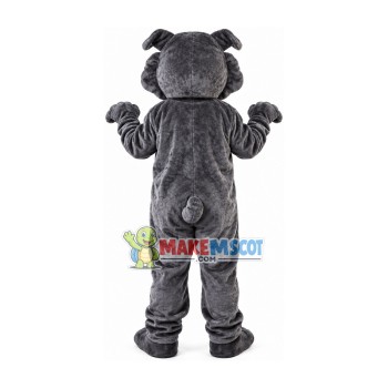 Vigilant Grey Watchdog Mascot Costume