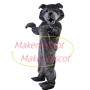 Vigilant Grey Watchdog Mascot Costume