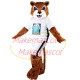 Tiger of High School Basketball Team Mascot Costume Tiger of High School Basketball Team Mascot Costume