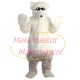 Resourceful Polar Bear Wearing Glasses Mascot Costume Resourceful Polar Bear Wearing Glasses Mascot Costume