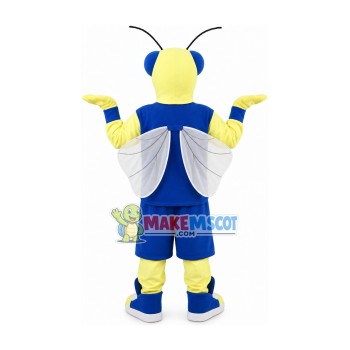 The Lightweight Blue & Yellow Bee Mascot Costume The Lightweight Blue & Yellow Bee Mascot Costume