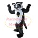 Bad-minded Blue Eyed Wolf Mascot Costume