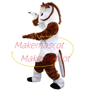 Galloping Horse Mascot Costume for Adult Galloping Horse Mascot Costume for Adult