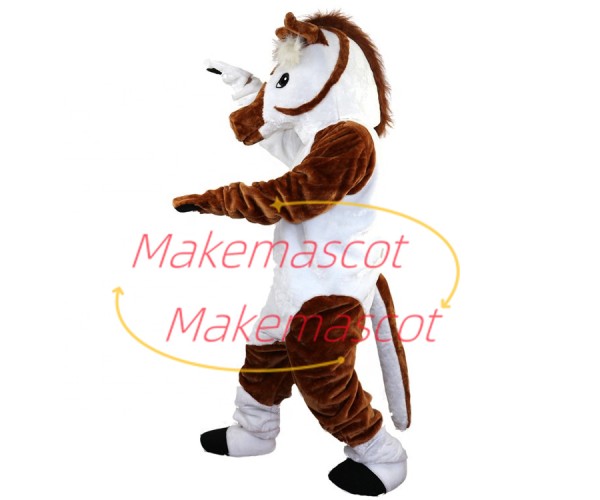 Galloping Horse Mascot Costume for Adult Galloping Horse Mascot Costume for Adult