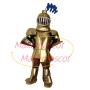 Strict Golden Armored Garrison Mascot Costume