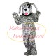 Happy Mischievous Dalmatian Mascot Costume Happy Mischievous Dalmatian Mascot Costume