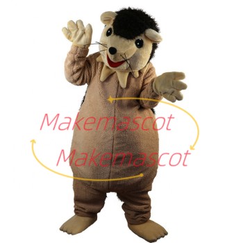 Plush Hedgehog Showing The Body Mascot Costume Plush Hedgehog Showing The Body Mascot Costume