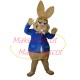 The Careless Brown Rabbit Principal Mascot Costume The Careless Brown Rabbit Principal Mascot Costume