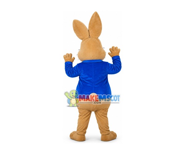 The Careless Brown Rabbit Principal Mascot Costume The Careless Brown Rabbit Principal Mascot Costume