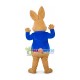 The Careless Brown Rabbit Principal Mascot Costume The Careless Brown Rabbit Principal Mascot Costume
