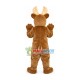Festive Elk Mascot Costume For Christmas Party