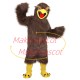 Brown Hairy Vulture Mascot Costume Brown Hairy Vulture Mascot Costume