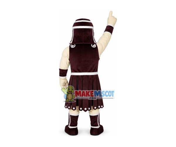 The Leading Soldier Giving Orders Mascot Costume The Leading Soldier Giving Orders Mascot Costume