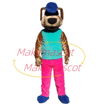 Student Dog For Dance Team Mascot Costume Student Dog For Dance Team Mascot Costume