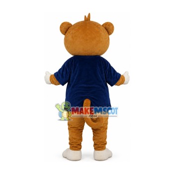 The Naive Green Eyed Monkey Mascot Costume
