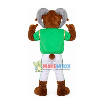 Celebrating The Starter Antelope Mascot Costume Celebrating The Starter Antelope Mascot Costume