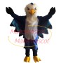 Adult Fierce Look Blue Falcon Mascot Costume