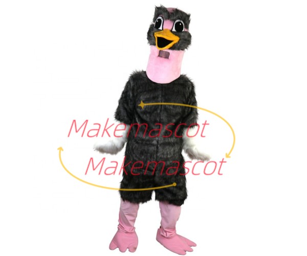 The Fast Thick-haired Ostrich Mascot Costume The Fast Thick-haired Ostrich Mascot Costume