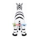 Cozy Zebra Walking Along The River Mascot Costume Cozy Zebra Walking Along The River Mascot Costume