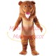 Frank Lion With Smooth Mane Mascot Costume Frank Lion With Smooth Mane Mascot Costume