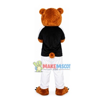 Captain Bear Full of Momentum Mascot Costume