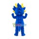 Splendid Fire Dragon Cartoon Mascot Costume