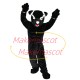 Muscular Black Panther Catching Prey Mascot Costume Muscular Black Panther Catching Prey Mascot Costume