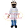 Bearded Scientist In Research Room Mascot Costume
