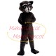 Polite Gentleman Brown Raccoon Mascot Costume Polite Gentleman Brown Raccoon Mascot Costume