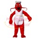 Lobster Assistant Wearing Clean Apron Mascot Costume