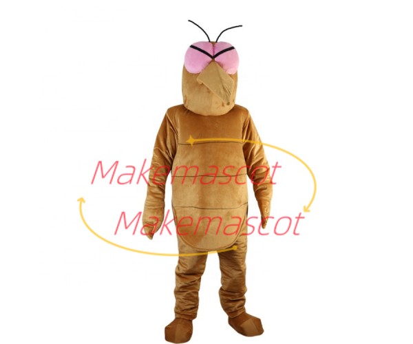 Funny Giant Pink Eyed Mosquito Mascot Costume Funny Giant Pink Eyed Mosquito Mascot Costume