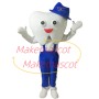 Top Hat Tooth Doll On Display Mascot Costume
