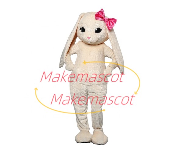 Easter Lovely Lop-eared Rabbit Mascot Costume Easter Lovely Lop-eared Rabbit Mascot Costume