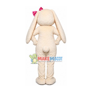 Easter Lovely Lop-eared Rabbit Mascot Costume Easter Lovely Lop-eared Rabbit Mascot Costume