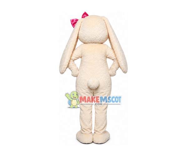 Easter Lovely Lop-eared Rabbit Mascot Costume Easter Lovely Lop-eared Rabbit Mascot Costume