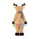Cold Fawn Wearing Checkered Scarf Mascot Costume