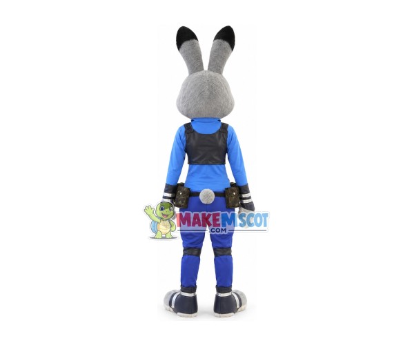 Police Officer Rabbit Judy Cartoon Mascot Costume