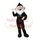 Witty White Bearded Dwarf Mascot Costume Witty White Bearded Dwarf Mascot Costume