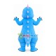 Customized Light Blue Baby Dragon Cartoon Mascot Costume Customized Light Blue Baby Dragon Cartoon Mascot Costume