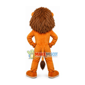 Lion Alex of The Central Zoo Mascot Costume