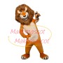 Lion Alex of The Central Zoo Mascot Costume