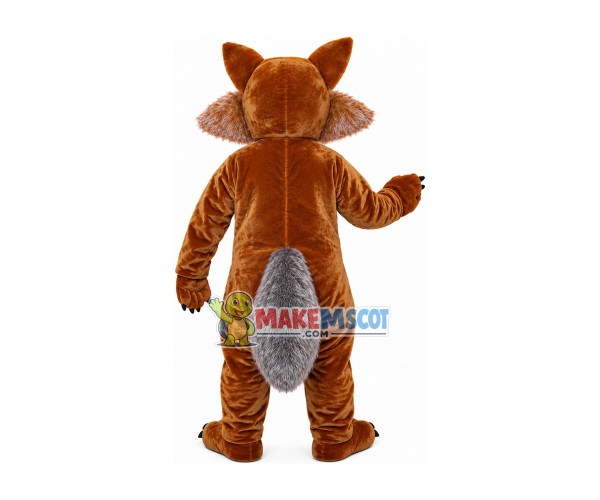 Short Slender Weasel Adult Mascot Costume Short Slender Weasel Adult Mascot Costume