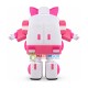 Deformed Pink Amba Ambulance Mascot Costume Deformed Pink Amba Ambulance Mascot Costume