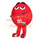 Red Original Chocolate Bean Mascot Costume