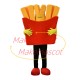 Pack of Fragrant Thick French Fries Mascot Costume Pack of Fragrant Thick French Fries Mascot Costume