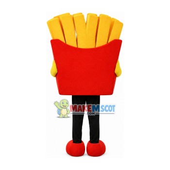 Pack of Fragrant Thick French Fries Mascot Costume Pack of Fragrant Thick French Fries Mascot Costume